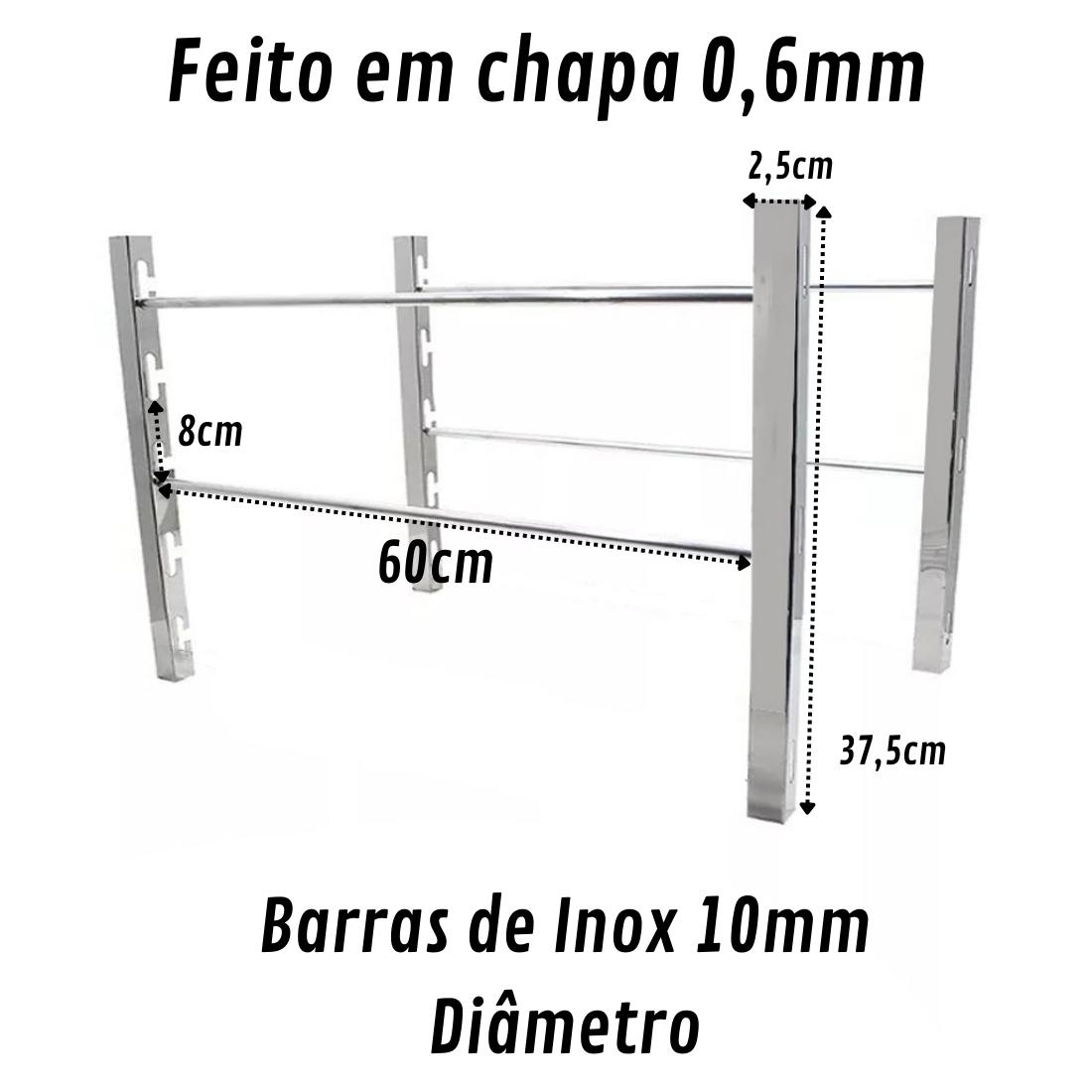 Espetos de Espetinho de 3 Formas  Grill 3-Prong aço inoxidável